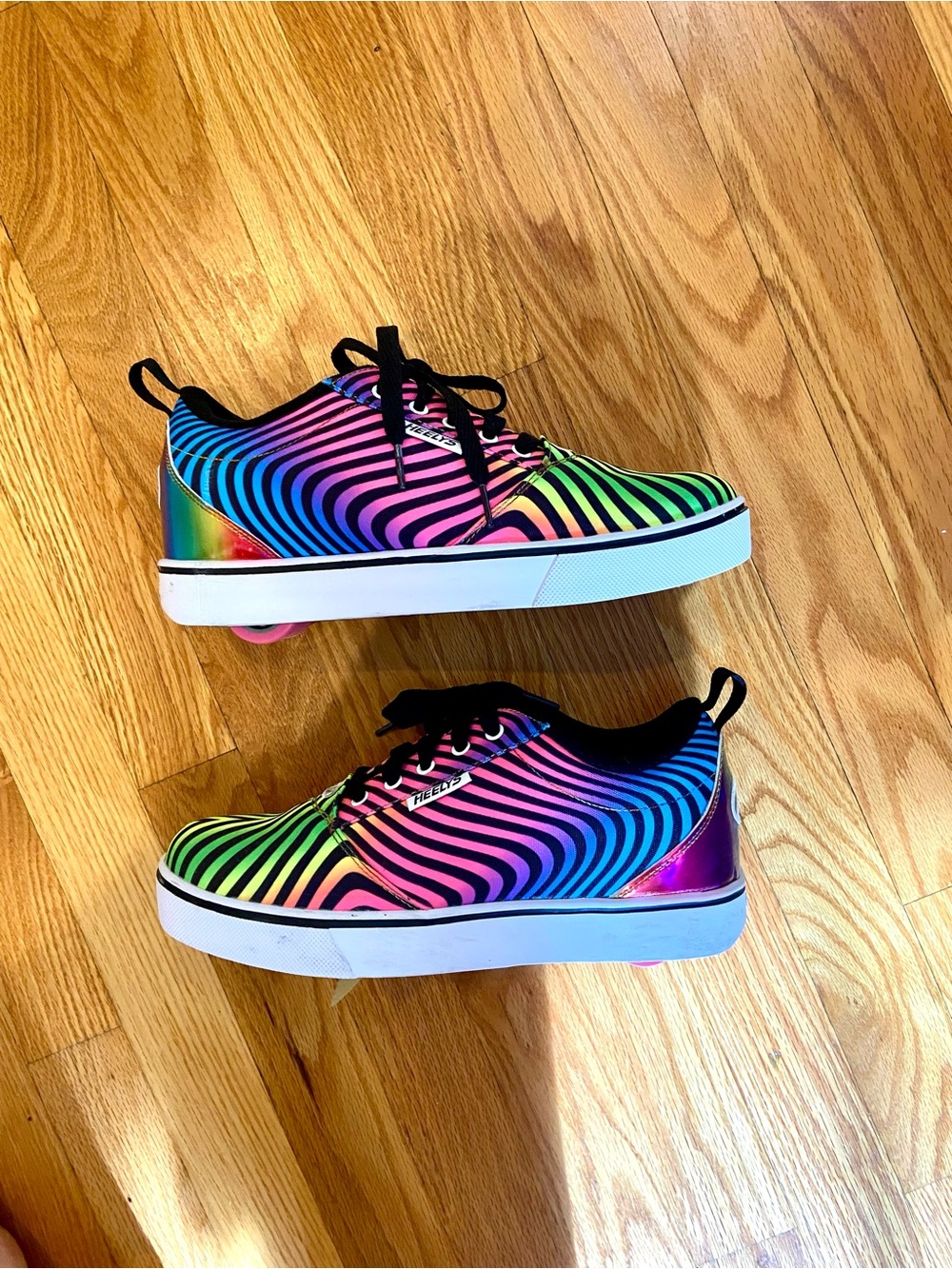 Heelys Rainbow Zebra Sneakers - maximalist Multicolor women’s 9 men’s 8